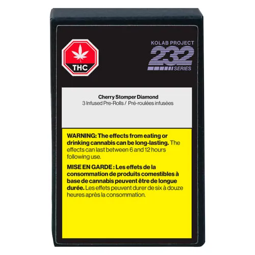 Product image of 232 Series Cherry Stomper Diamond Infused - Kolab Project - Pre-Rolled
