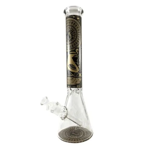 Product image of 16" Egyptian Printed Beaker with Ice Pinch