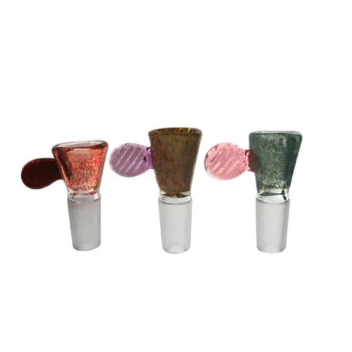 Product image of 14mm Frit Glow Flare Bowl by Shine Glassworks