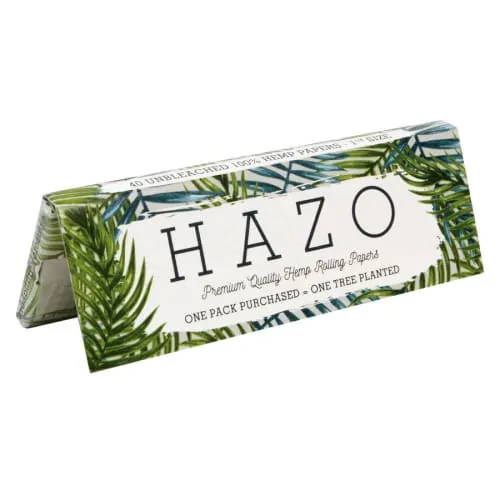 Product image of 1 1/4" Unbleached 100% Hemp Rolling Papers by Hazo