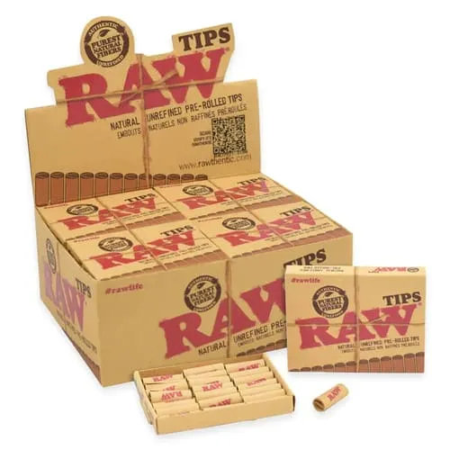 Product image of RAW - Pre-Rolled Tips 21pk