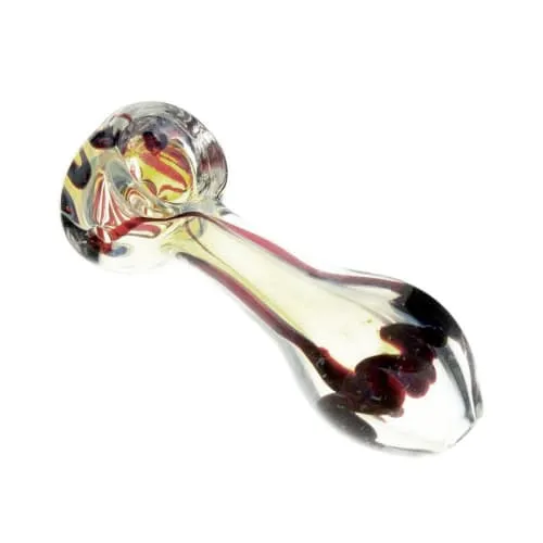 Product image of 3" Fumed Peanut Pipe with Colour Squiggle