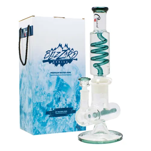 Product image of 14" Blizzard Nucleus Glass Bong