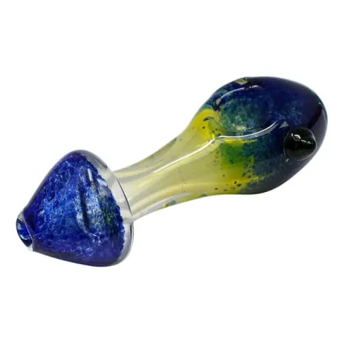 Product image of 4" Mushroom Design Glass Pipe