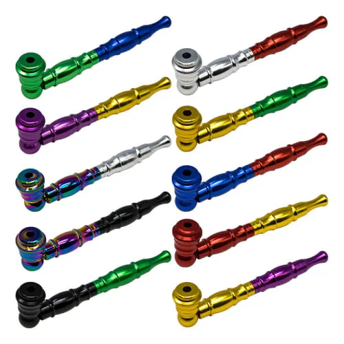 Product image of Assorted Colored Metal Hand Pipe