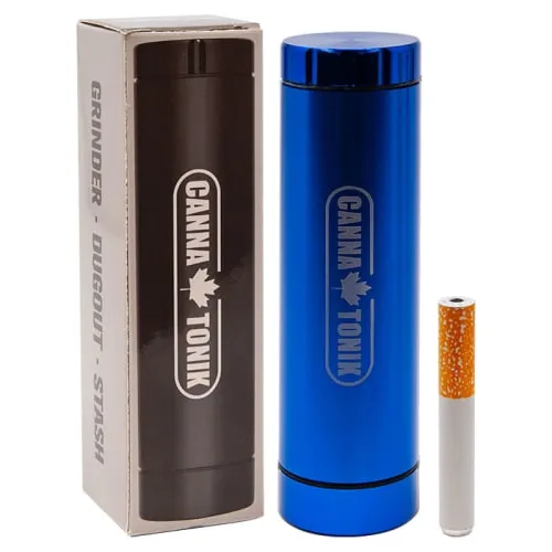 Product image of CANNATONIK 3in1 GRINDER DUGOUT STASH