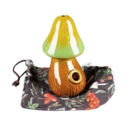 Product image of Art of Smoke Mushroom Bubbler with Pattern Bag
