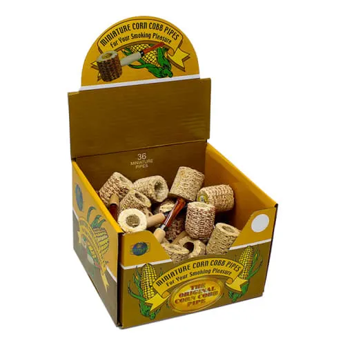 Product image of CORN COB WOOD PIPES