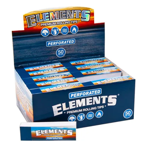 Product image of Elements Tips Gummed Peroforated