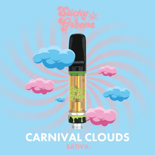 Product image of Sticky Greens - Vape - Carnival Clouds