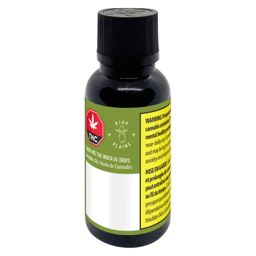 Product image of Indica Oil Drops - High Plains - Ingestible OIls
