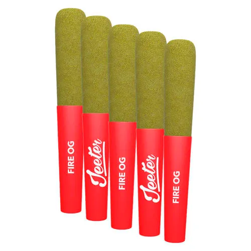 Product image of Baby Jeeter Infused Fire OG - Jeeter - Pre-Rolled