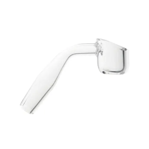 Product image of 14mm Quartz Flame Polished 45 Male Banger
