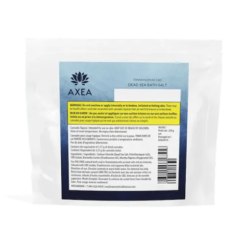 Product image of Frankinsence CBD Dead Sea Bath Salt - AXEA - Topicals