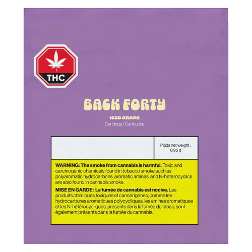 Product image of Back Forty - Vapes - Iced Grape 