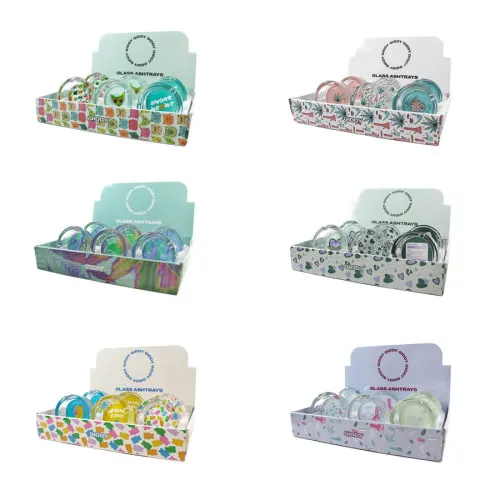 Product image of Giddy 3" Glass Ashtray