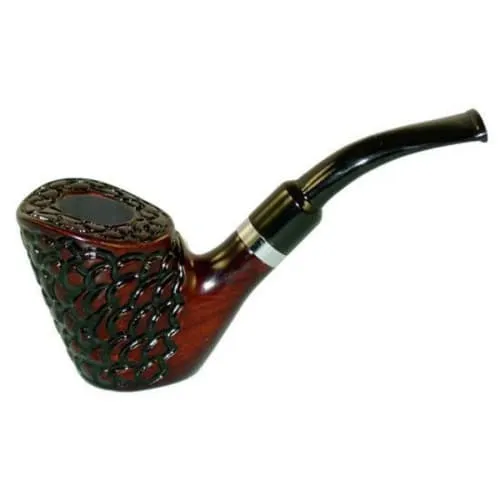 Product image of 5.5" Full Bent Freestanding Rosewood Shire Pipe