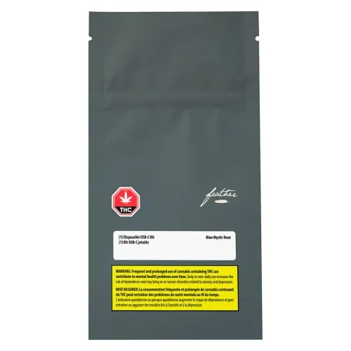 Product image of Blue Mystic Haze 0.5g Vape Kit - FEATHER