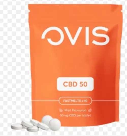 Product image of FastMelt CBD Mints 10 x 50mg - OVIS