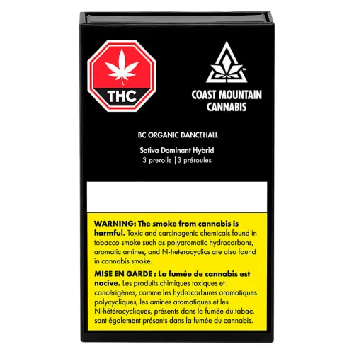 Product image of Coast Mountain Cannabis - BC Organic Dancehall Pre-Roll