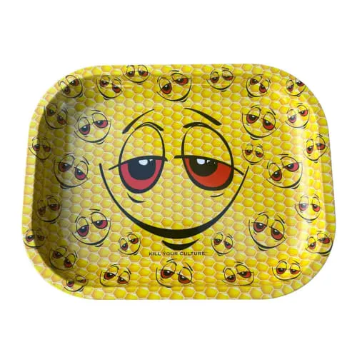 Product image of 420 Smiley Kill Your Culture Rolling Tray