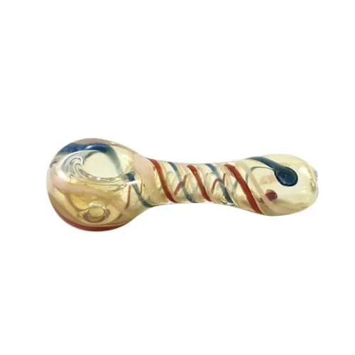 Product image of 3.5" Fumed Ribbon Spoon Pipe