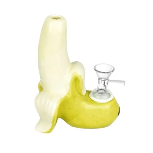 Product image of Art of Smoke Banana Bubbler with Pattern Bag