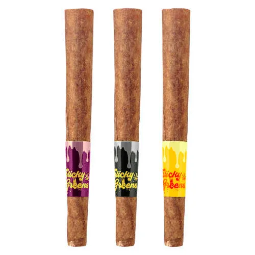 Product image of Back of the Woods Infused Bluntz - Sticky Greens - Pre-Rolled
