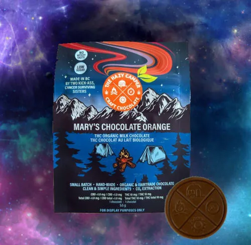 Product image of Mary's Chocolate Orange - The Hazy Camper - Chocolates