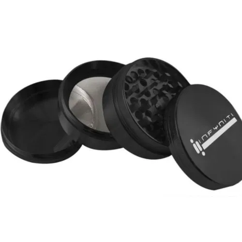 Product image of Infyniti Grinders - 56mm 4 Part - Black
