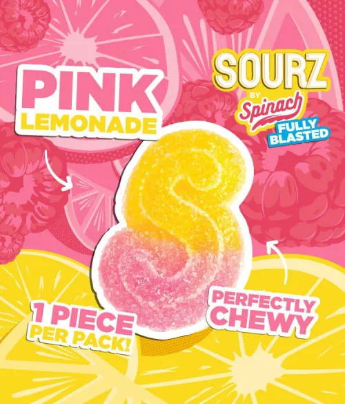 Product image of Spinach - Soft Chews - Fully Blasted Pink Lemonade