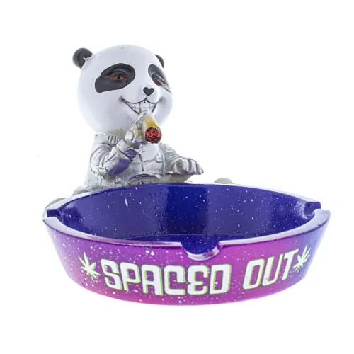 Product image of 6" x 4" x 3" Spaced Out Panda Ashtray
