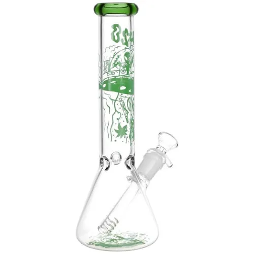 Product image of 420 UFO Visitor Beaker Glass Water Pipe - 10" / 14mm F