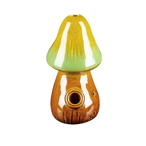 Product image of Art of Smoke Mushroom Bubbler with  Pattern Bag