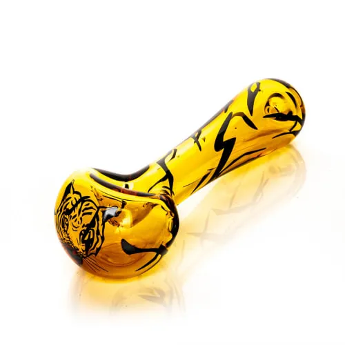 Product image of 4.5" Spoon Hand Pipe - Red Eye Glass