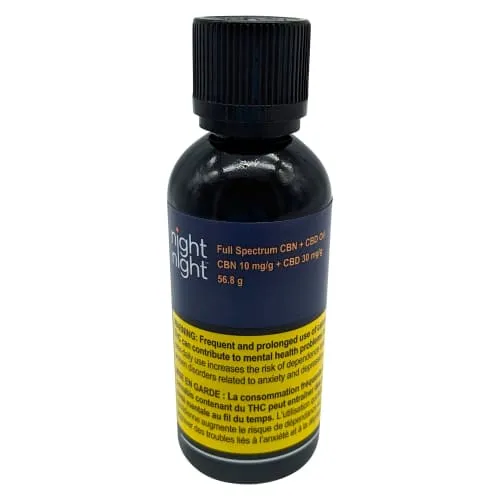 Product image of Full Spectrum CBN+CBD Oil - NightNight - Ingestible Oil