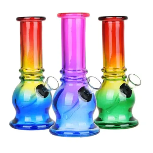 Product image of Bell Ombre Glass Mini Water Pipe - 5.75"