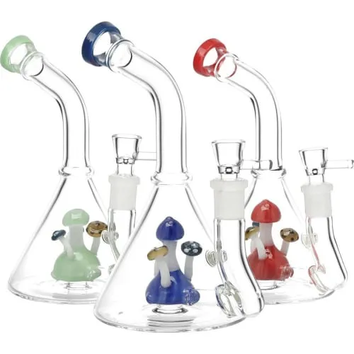 Product image of A Shroom Above Conical Glass Pipe - 7" / 14mm F