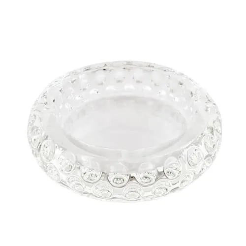 Product image of Glass Crystal Ashtray - Round Concave