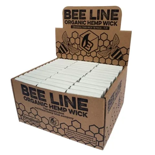Product image of Bee Line - Hemp Hemp Wick - Original/Thin 9ft packet