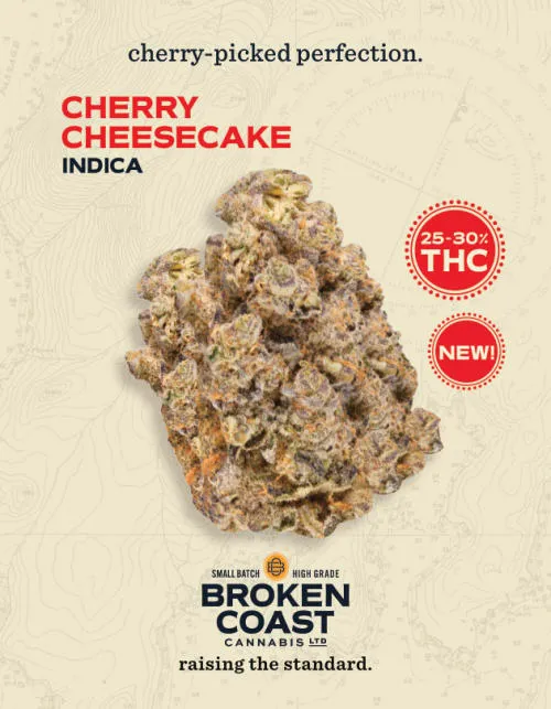 Product image of Broken Coast - PreRolls - Cherry Cheesecake