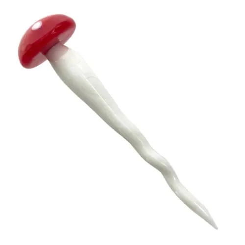Product image of 4.5" Glass Dabber - Mushroom