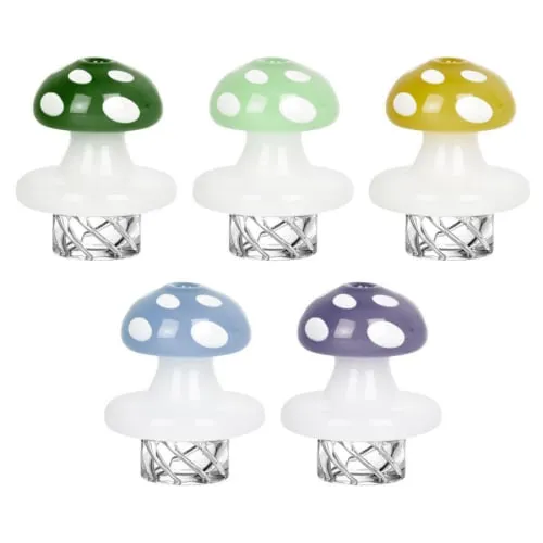 Product image of 32mm Helix Carb Cap - Mushroom