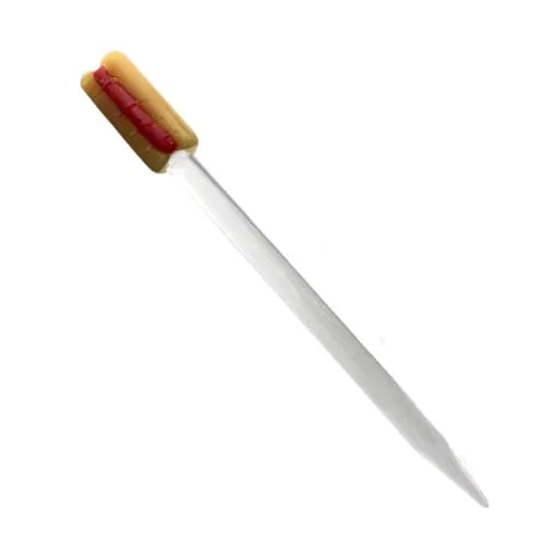 Product image of 6" glass dabber - assorted snacks
