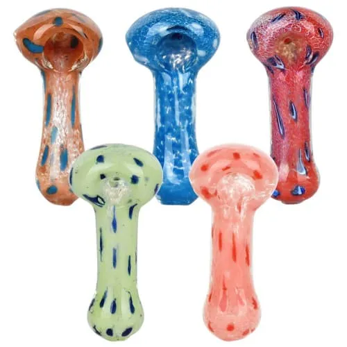 Product image of I'm Seeing Spots! Glass Spoon Pipe 3.5"