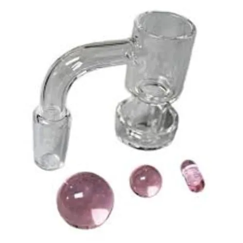 Product image of Cannacessories Terp Slurp Banger 14mm 90 Degree Kit Cat Eye