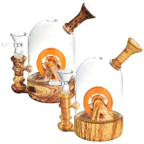 Product image of WATERWHEEL BELL JAR WATER PIPE