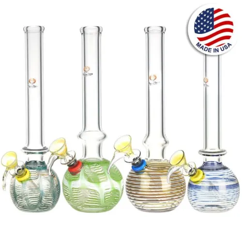 Product image of Phoenix Rising Worked Round Base Water Pipe