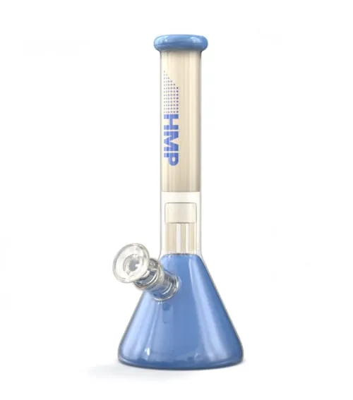 Product image of 11" Milk Glass Bong with Perc - HMP