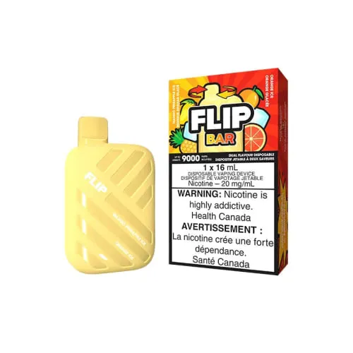 Product image of Flip Bar - Disposable Nicotine Vape - Mango Pineapple Ice and Orange Ice